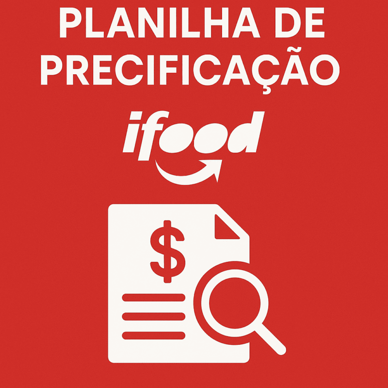 Planilha de Precificação iFood